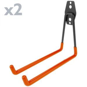 Pack 2 ganchos multiusos 65 x 159 x 190 mm