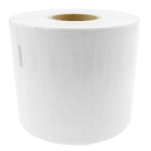 Rollo bobina de 1500 etiquetas adhesivas compatibles con Dymo 11351 Dumbell 54x11mm