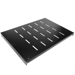Bandeja fija para rack-19 con ancho 490 mm y fondo 350 mm
