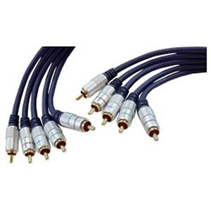 Cable OFC 5xRCA-M/M (10m)