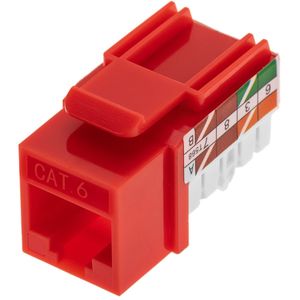 Keystone RJ45 hembra TB110 Cat. 6 UTP pack de 6 unidades