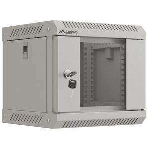 Armario Rack mural 10" 4U F300 300x300x281mm pared desmontado DIY blanco Lanberg