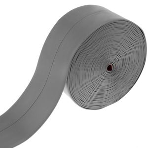 Rodapié flexible autoadhesivo 19 x 19 mm. Longitud 10 m gris