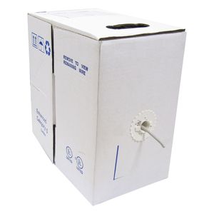 Bobina cable LSHF UTP Cat.6 24AWG flexible 305m
