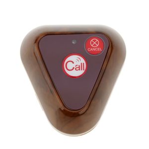 Pulsador emisor transmisor para sistema de llamada inalámbrico 500m 2 teclas