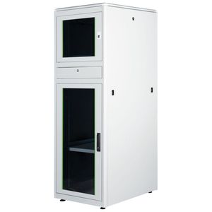 Estación de trabajo móvil Rack de 16U 19" protección IP20 600x800x1780mm