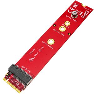 Módulo conversor de zócalo M.2 NGFF M-Key a tarjeta SSD SATA PCIe-NVMe