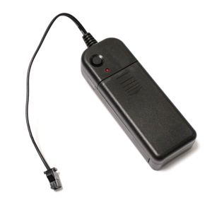 Inversor para cable electroluminiscente tipo pilas 1,5V AA para longitud de 0.5-5m