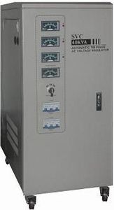 Estabilizador trifásico con servomotor de 45KVA