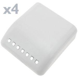 Luz LED con luz por inducción para puertas de armarios 4-pack