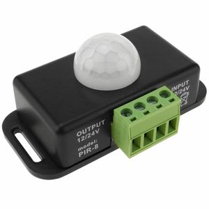 Detector de movimiento por infrarrojos 7.6 x 4.5 x 3.3 cm DC negro
