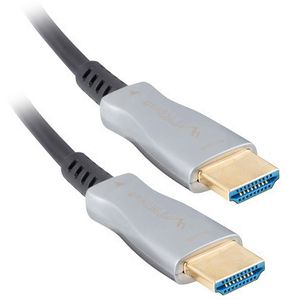 Cable HDMI Lanberg CA-HDMI-20FB-0500-BK HDMI 2.0 optico AOC de 50m negro