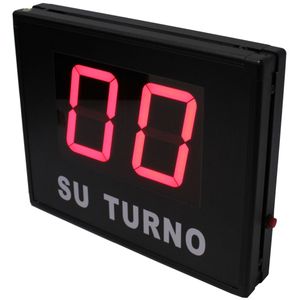 Gestión de colas electrónico Su Turno 2 dígitos (código 01)