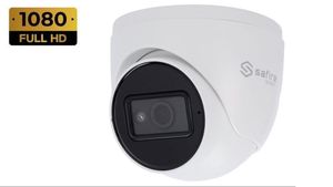 Cámara Domo 4 en 1 HDCVI CMOS 1/3" 2MP fija 2.8mm IR  IP67 Blanca 20m