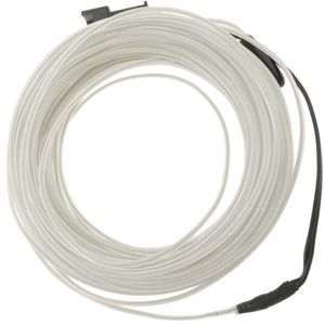 Cable electroluminiscente blanco de 2.3mm en bobina 25m