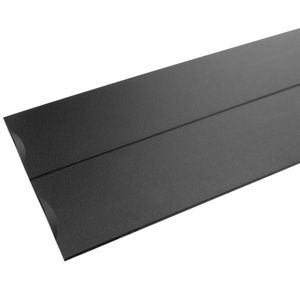 Panel ciego de 2U para armario rack 19" Tapa negra a presión