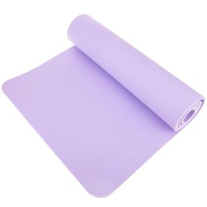 Esterilla de Yoga morada antideslizante 183x61x0.8 cm