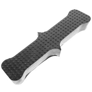 Adaptador conector para pasacables de suelo negro 20cm