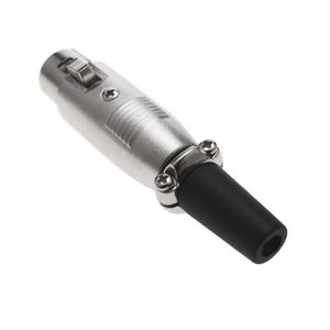 Conector XLR 5pin hembra metálico