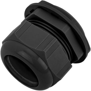 Prensaestopas de poliamida PG42 negro