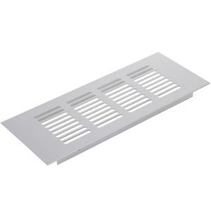 Rejilla de ventilación para zócalo aluminio 200x80mm