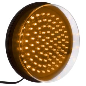 Luz LED para semáforo IP65 200mm de 12-24V amarillo