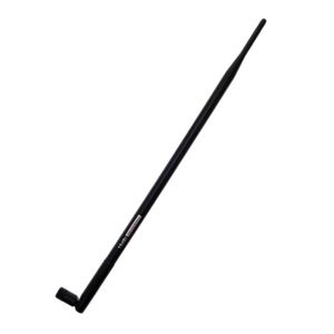 Antena WiFi omnidireccional compacta rSMA de 2.4 GHz y 10 dBi