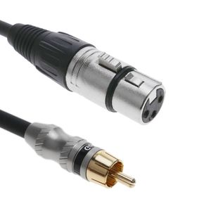 Cable audio XLR/RCA