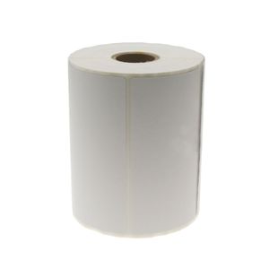 Rollo bobina de 700 etiquetas adhesivas para impresora transferencia térmica 101.6x50.8mm