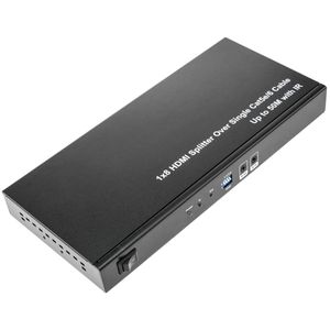 Multiplicador extensor HDMI de 8 puertos a través de cable ethernet Cat.5e hasta 50 m con IR