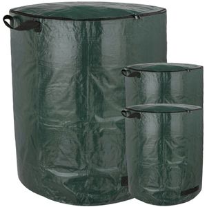 Bolsas de limpieza para jardín 272L 67 x 76 cm 3 unidades