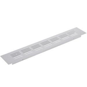 Rejilla de ventilación para zócalo aluminio 300x50mm