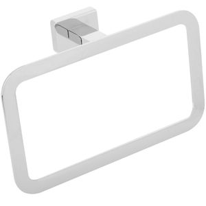 Toallero para pared cromado 225x150x55 mm modelo Ever