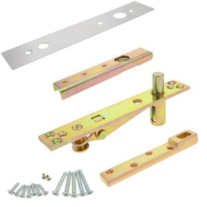 Kit de pernios y bisagras de puerta de madera para cierrapuertas de suelo