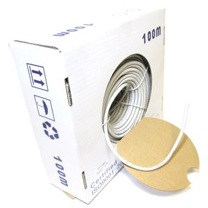 Bobina cable LSHF FTP Cat.6 24AWG rígido 100m