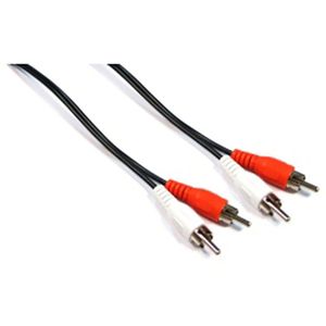 Cable Audio Stereo 20cm (2xRCA-M/M)
