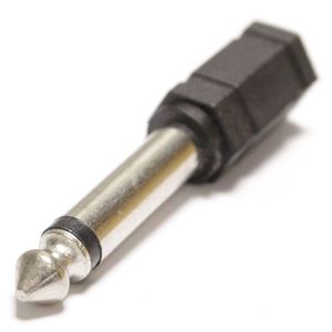 Adaptador audio mono jack-6.3mm-macho a minijack-3.5mm-hembra
