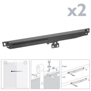 Cierrapuertas automático acero para puerta corredera sku GK11