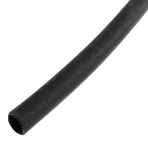 Tubo termoretráctil negro de 1,6mm en bobina de 3m