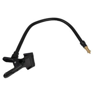 Brazo flexible 50cm con pinzas y espita para soporte de reflectores y difusores de luz