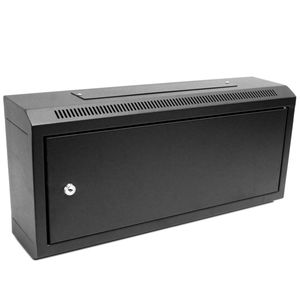 Armario rack mural 19'' 4U 600x150x288mm pared con puerta metálica SOHORack