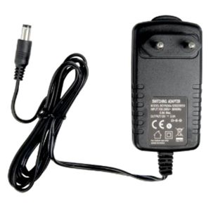 Fuente de alimentación estabilizada, 12V CC/ 2A, jack estándar 5,5 x 2,1mm