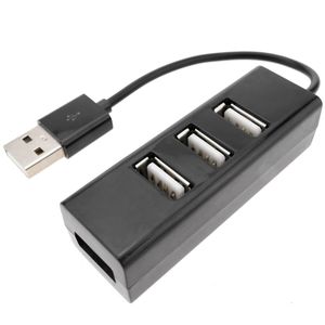 Concentrador mini USB 2.0 de 4 puertos