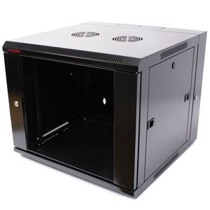 Armario rack mural 19'' pivotante 9U 600x600x500mm pared SOHORack de RackMatic