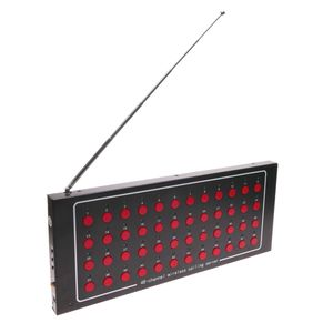 Visor LED para sistema de llamada inalámbrico 48 códigos 330x136 mm para restaurante hospital