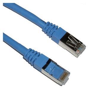 Cable FTP categoría 6 azul 3m