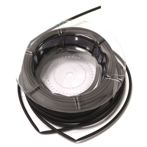 Tubo termoretráctil negro de 3,2 mm en bobina de 15 m