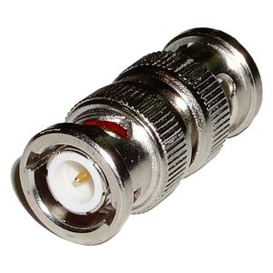 Adaptador BNC macho a BNC macho