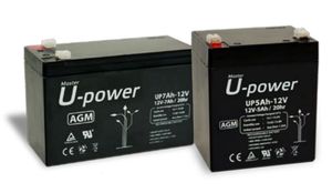 Batería para SAI de 12V y 100Ah U-power