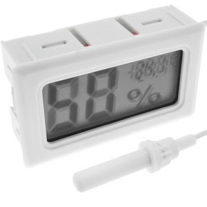 Termómetro e higrómetro con sensor para panel DW-0223